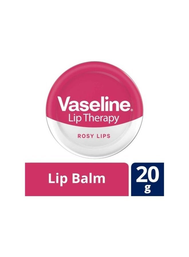 Vaseline Lip Therapy Rosy Lips - Rosy Lip Balm with Rose Oil & Sweet Almond Oil - 20g - 24-Hour Moisture & Natural Tint! - Image 3